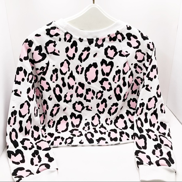 🆕{Wildfox} Leopard Print Crewneck Sweater - Picture 4 of 15
